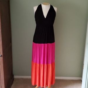 Moa Moa Maxi Dress Multi- Color